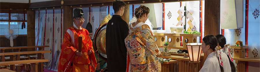 神社/仏閣挙式をお考えの方のイメージ画像